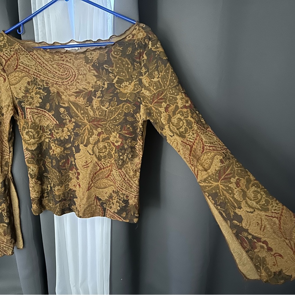 90s Y2K boho top